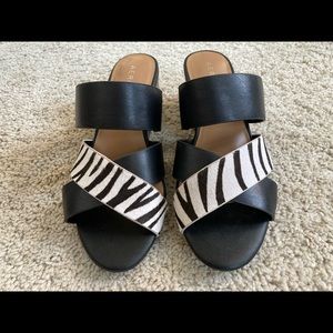 AEROSOLES Animal Print Wedge